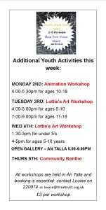 youth work week poster